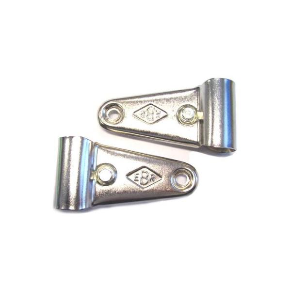 Scheinwerferhalter kurz Chrom